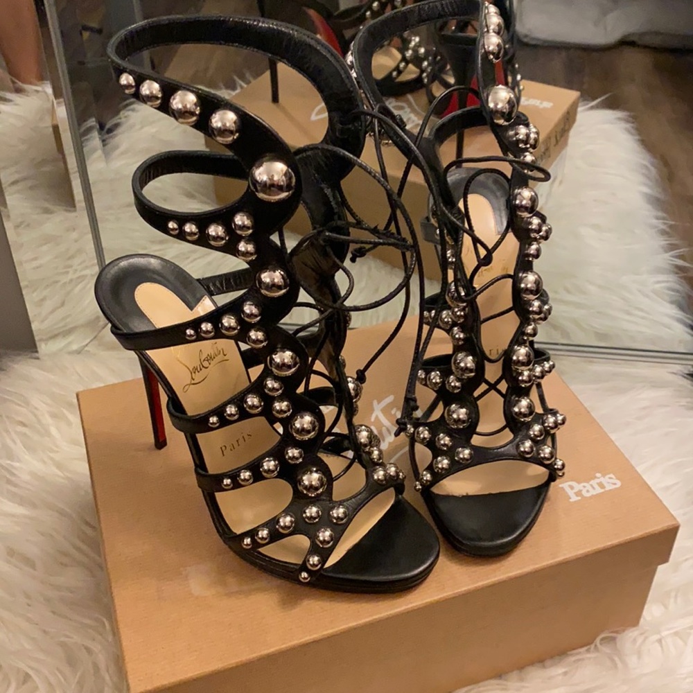 COPY - Christian louboutin gladiator stilettos